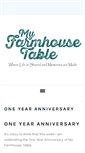 Mobile Screenshot of myfarmhousetable.com